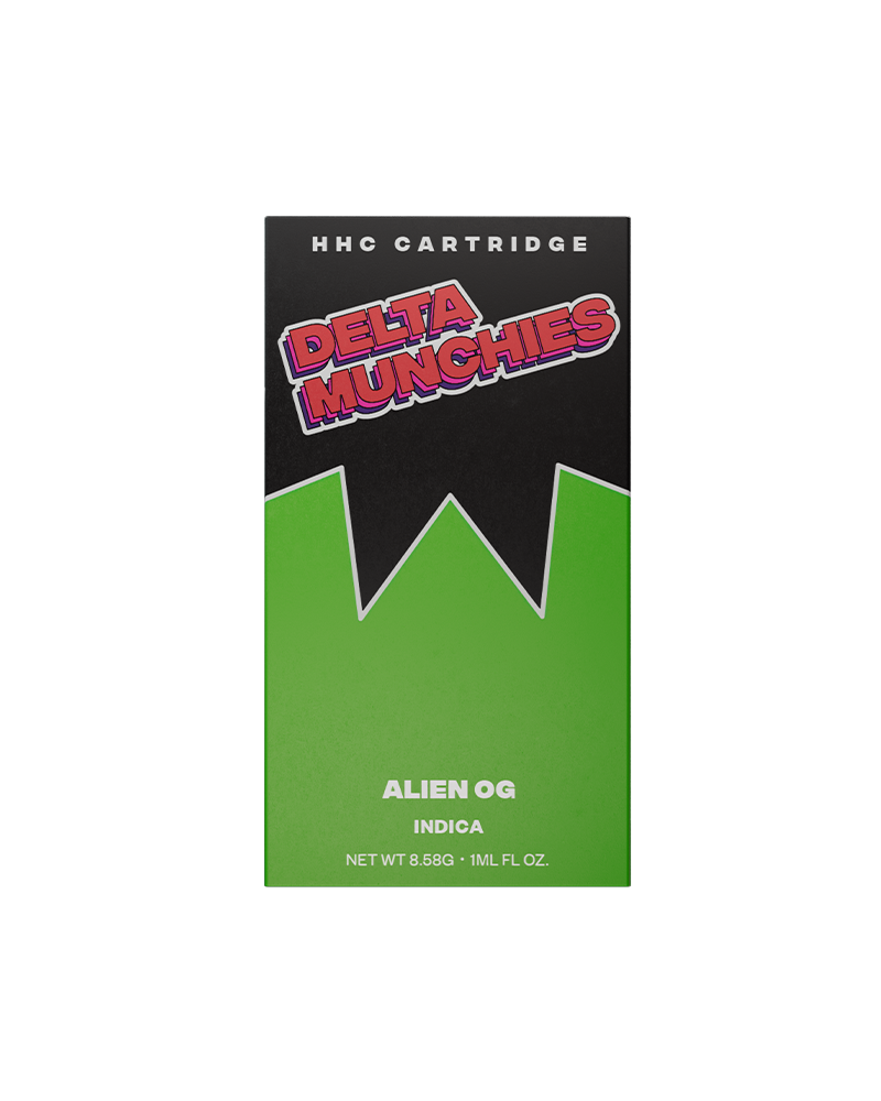 Delta Munchies 1g HHC Cartridge - Alien OG