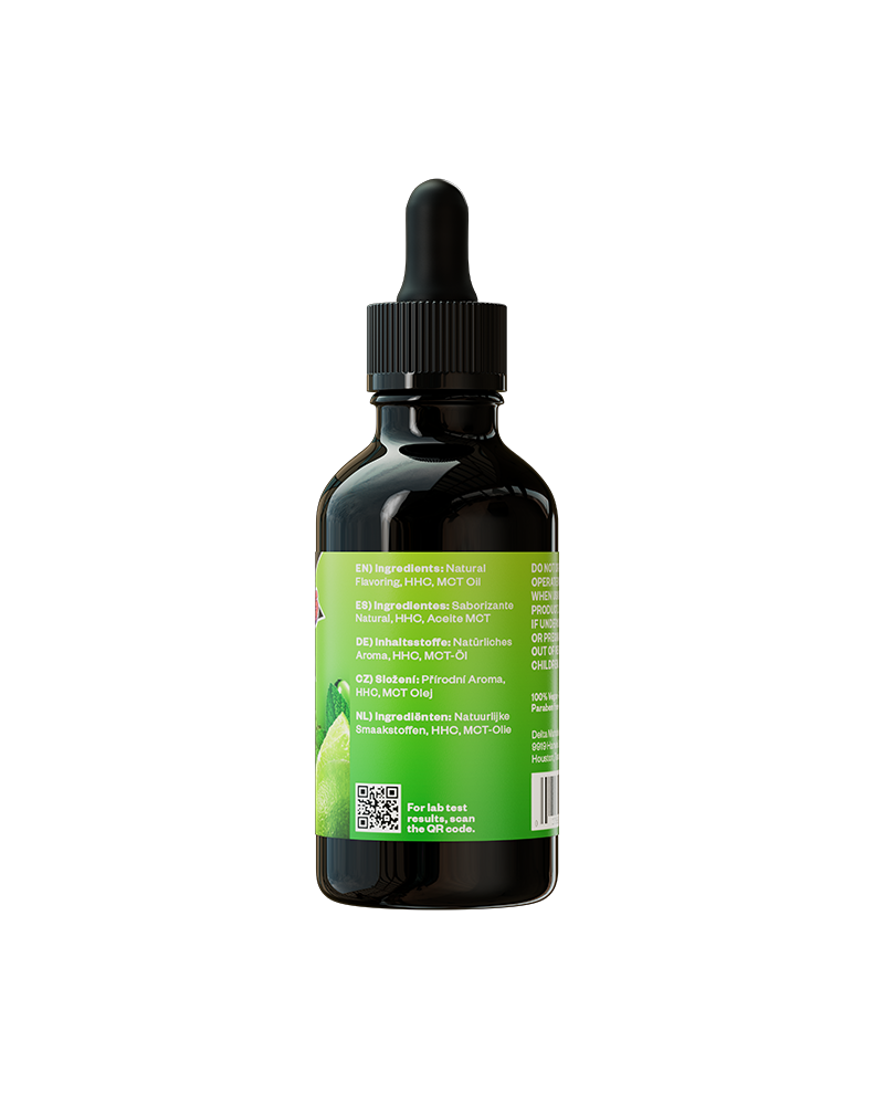 Delta Munchies 3000mg HHC Tincture - Lime Mojito