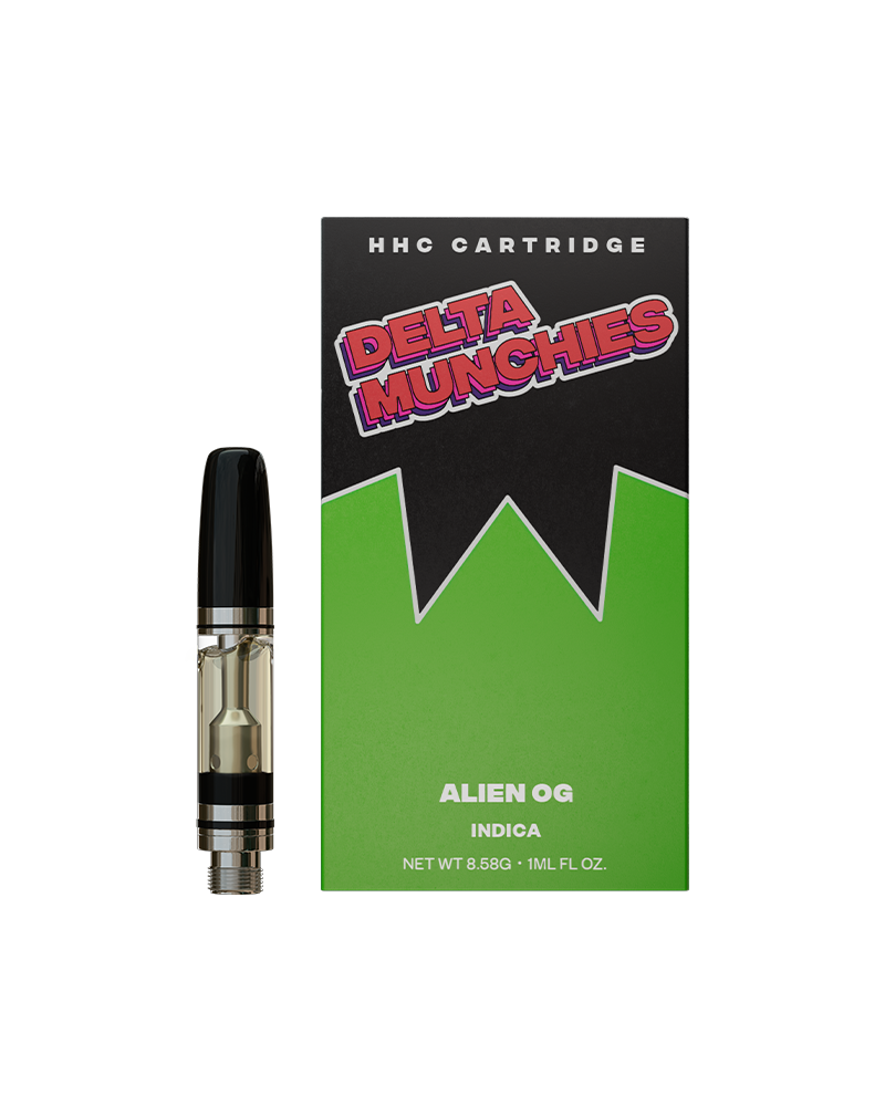 Delta Munchies 1g Cartridge - Alien OG