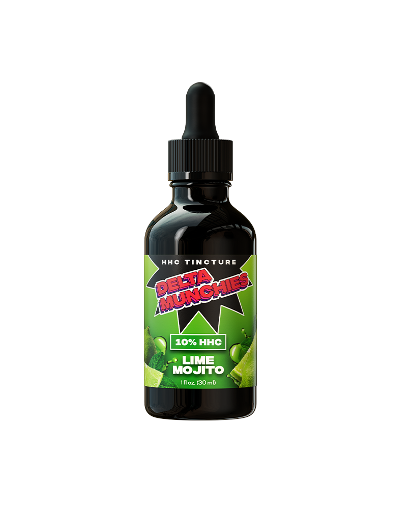 Delta Munchies 3000mg Tincture - Lime Mojito