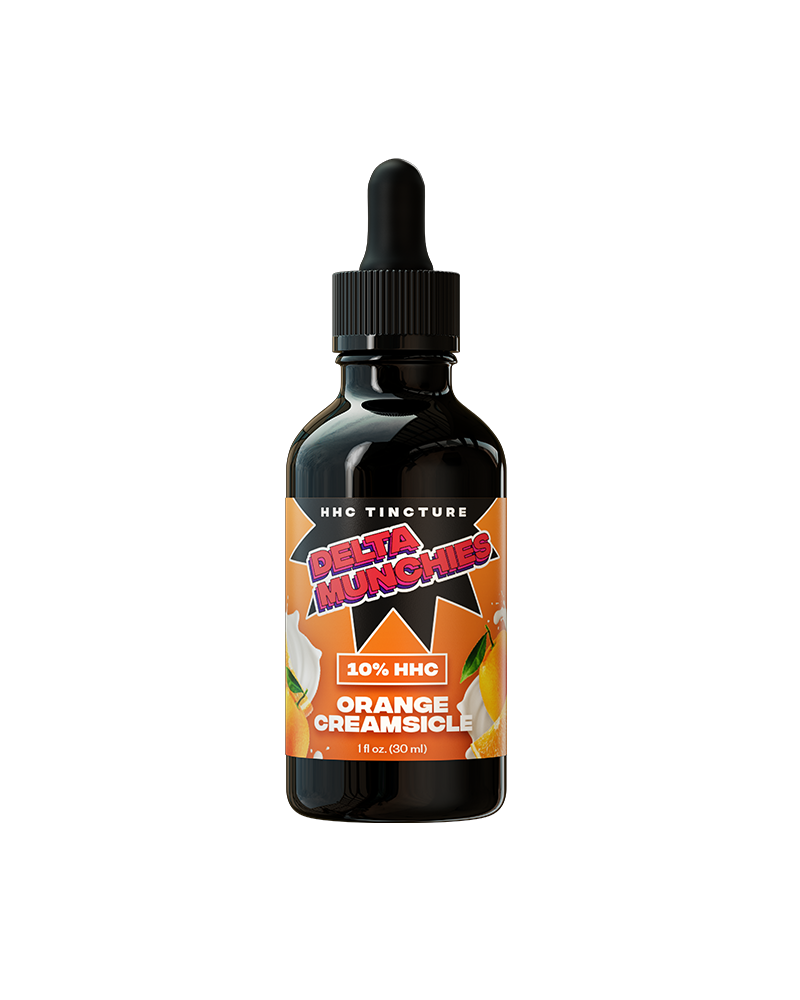 Delta Munchies 3000mg Tincture - Orange Creamsicle