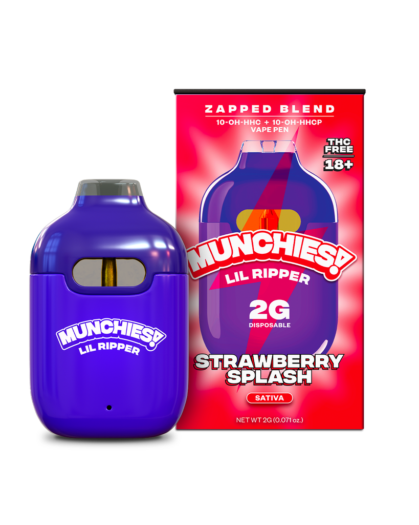 Munchies 2g 10-OH Lil Ripper - Strawberry Splash