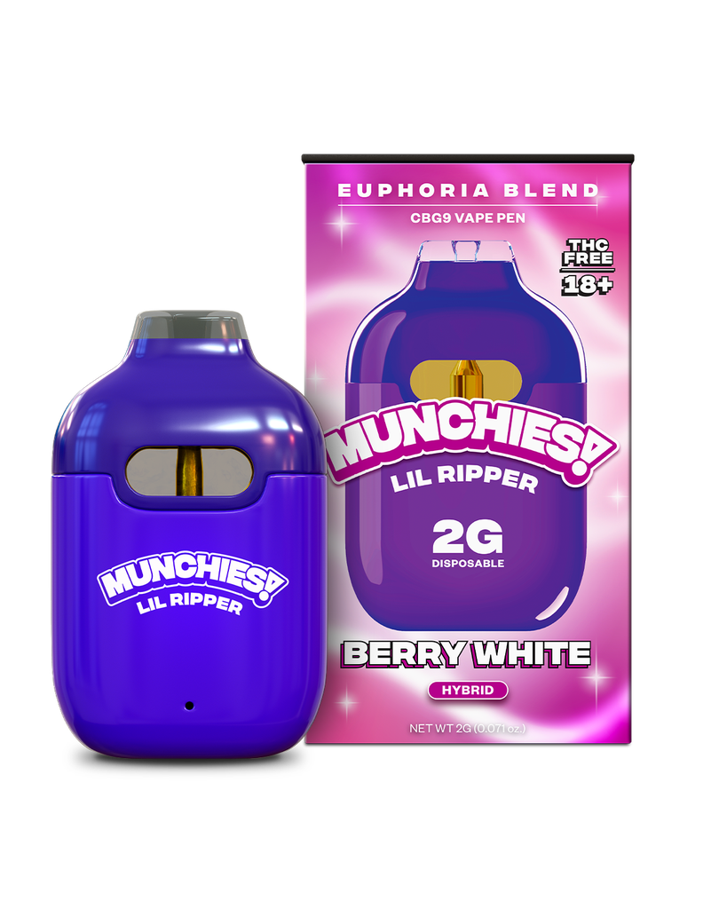Munchies 2g CBG9 Lil Ripper - Berry White