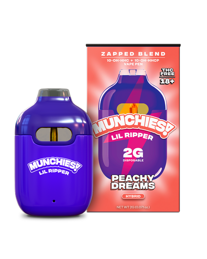[M10PD] Munchies 2g 10-OH Lil Ripper - Peachy Dreams